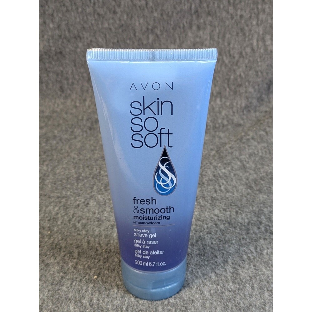 Avon Skin So Soft Fresh & Smooth Silky Stay Shave Gel 6.7 oz Discontinued